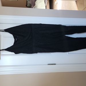 Black Lace Jumpsuit